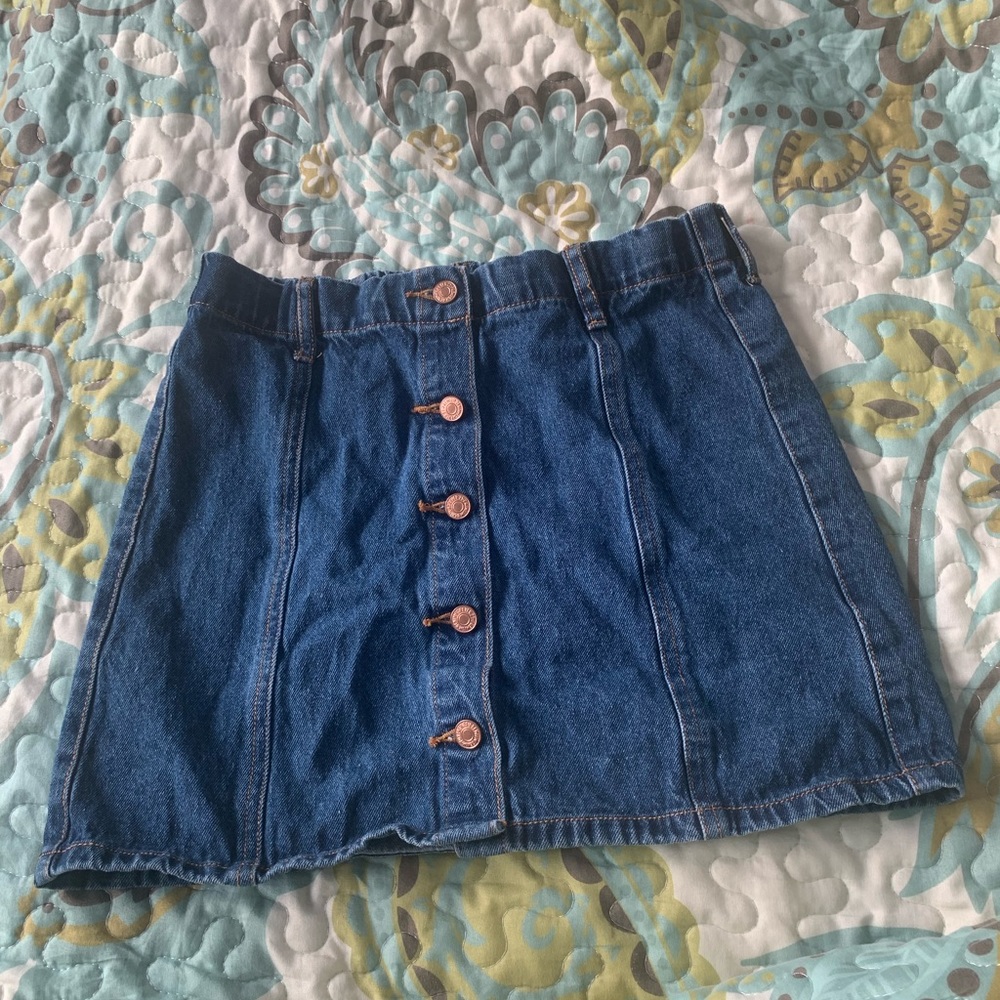 Forever 21 Jean skirt. Size 13/14 girl